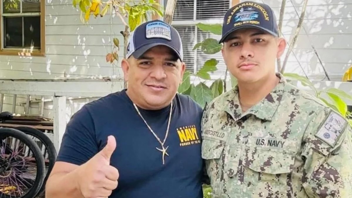 Liberan de la detención de ICE al padre de un marinero del USS Lincoln