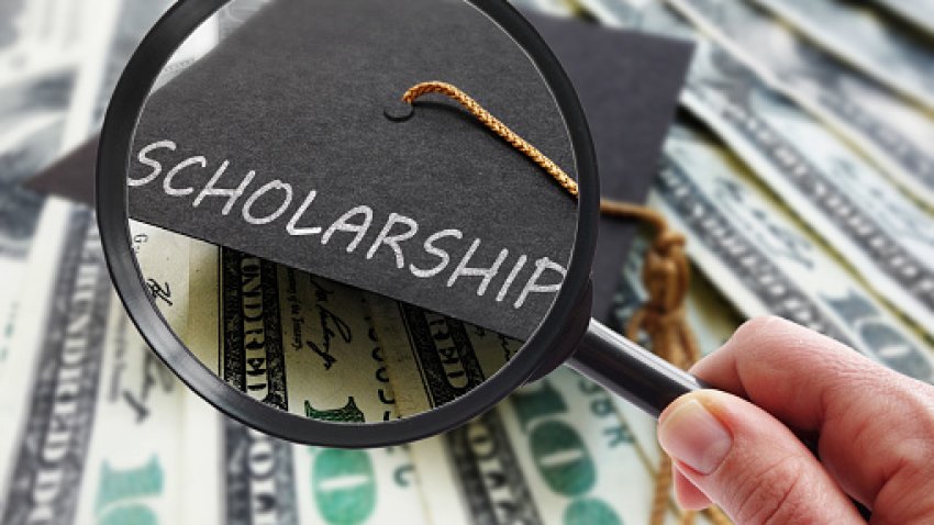 Scholarship cap magnified