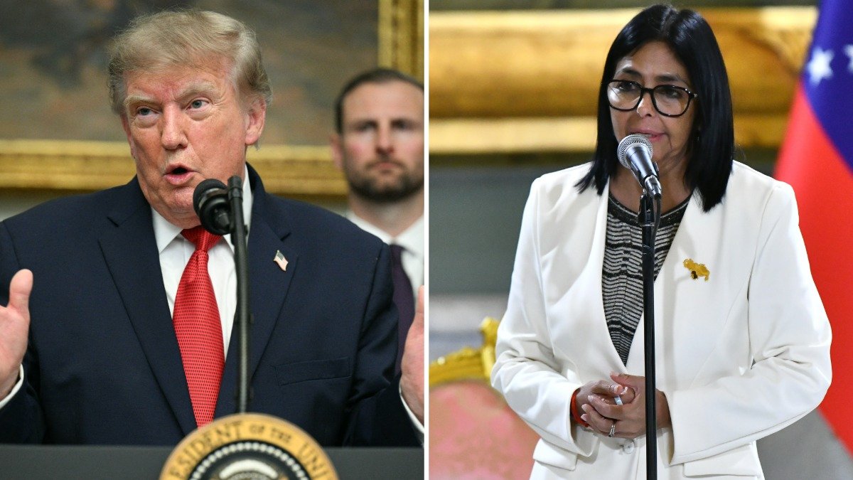 Trump y Delcy Rodríguez se reúnen en Nueva York la próxima semana, confirma la Casa Blanca