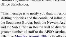 Casos de asilo encaran demoras en oficinas de Newark y Boston. Noticias en tiempo real