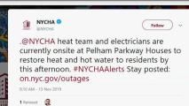 Inquilinos de NYCHA denuncian días sin calefacción. Noticias en tiempo real