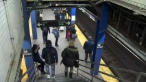 Rotura de tubería de agua genera demoras en el subway . Noticias en tiempo real