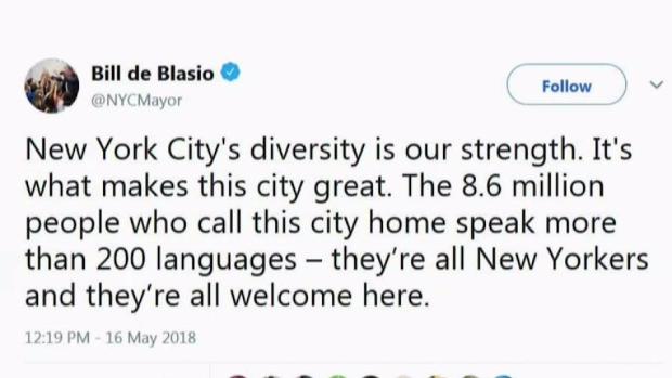 [TLMD - NY] Alcalde de NYC reacciona a insultos raciales