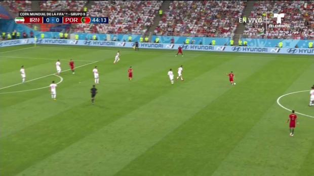 ¡Golazo! Portugal marca el primero contra Irán