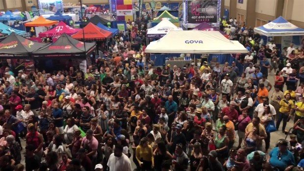 Casa llena en Feria Telemundo