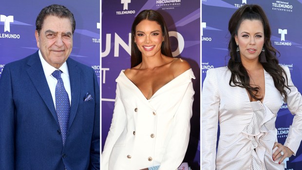 Así fue la alfombra blanca de la nueve sede de Telemundo