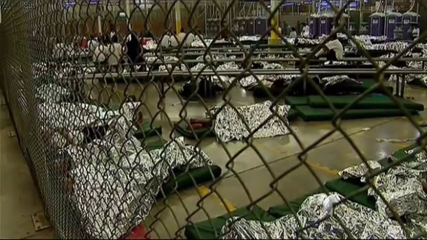 Video: Más protestas contra niños migrantes