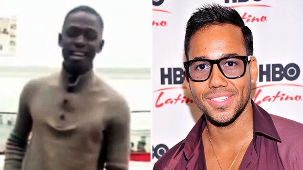 Video: ¿Canta o no como Romeo Santos?