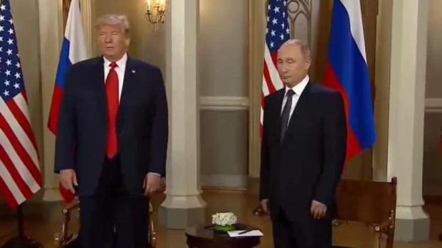 Trump y Putin ya se reúnen a puertas cerradas