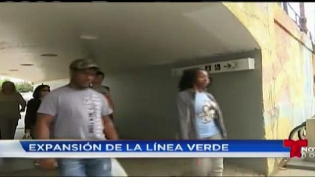 Alto costo de expansión de la línea verde