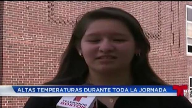 VIDEO: Altas temperaturas afectan actividades escolares