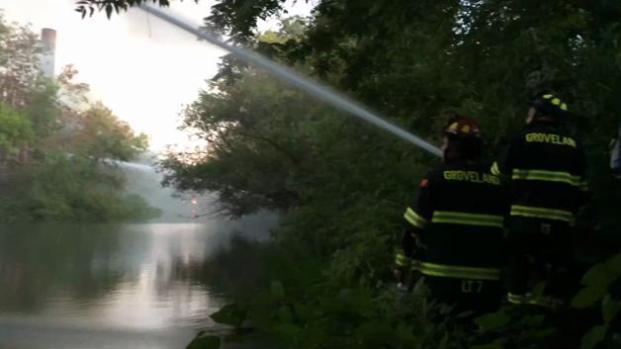 Fuego de 7 alarmas en Haverhill, Massachusetts
