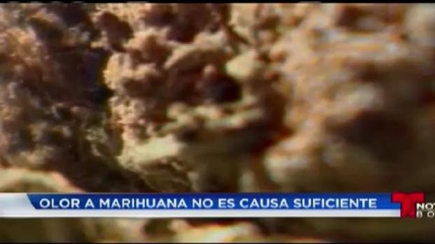 Policía no podrá detener por olor a marihuana