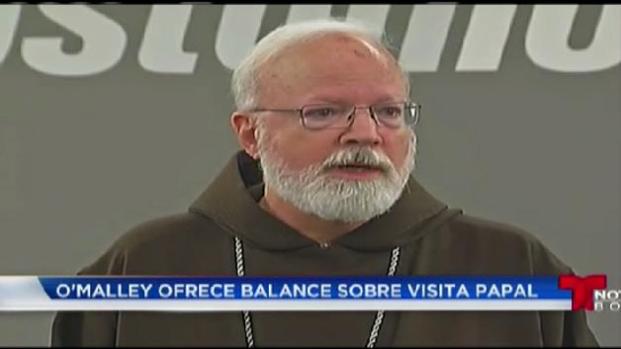Cardenal O'Malley regresa de su viaje junto a papa Francisco