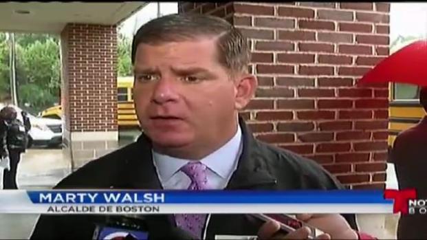 Experimentan retrasos en Boston ante fuertes lluvias