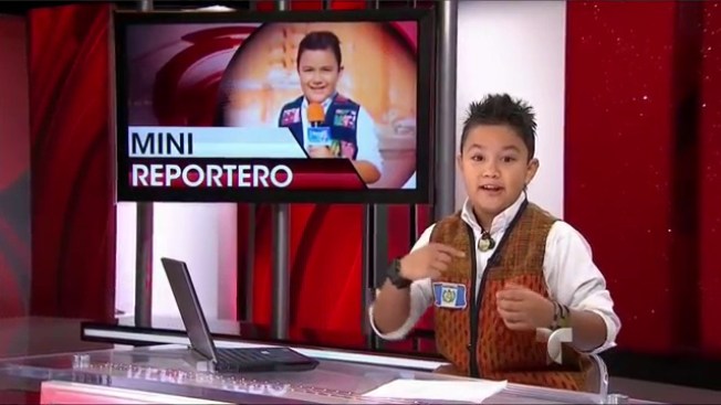 Diego Gómez, el reportero más joven