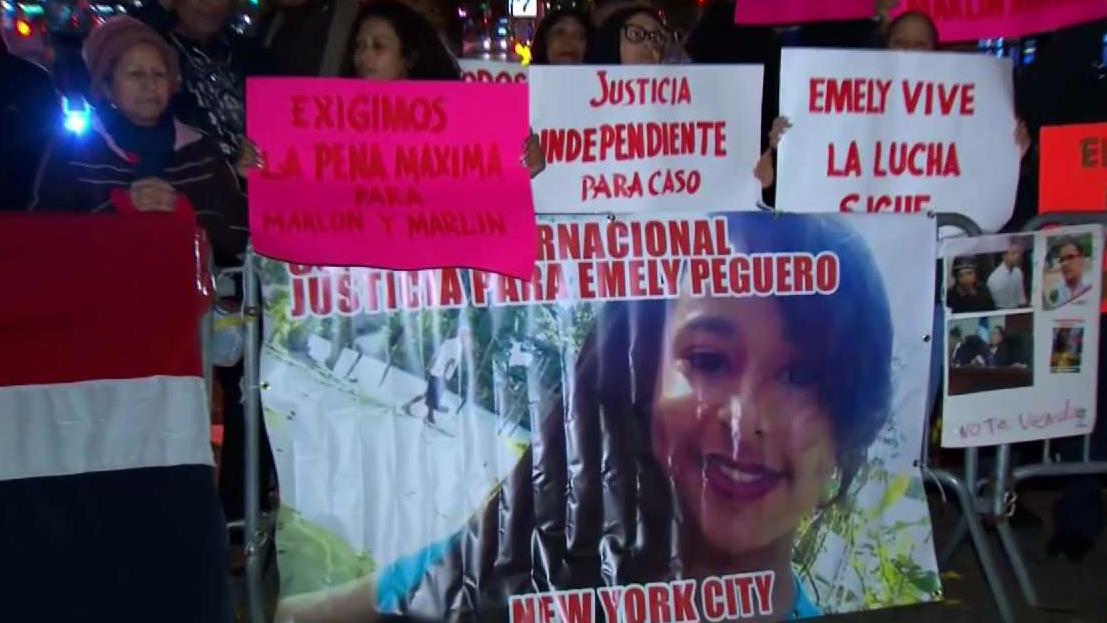 Caso Emely Peguero: Protestas se extienden a Nueva York